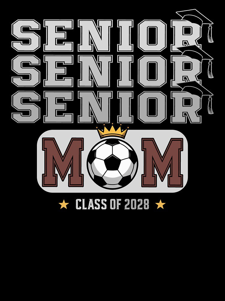 Sports Mom Class of 2028 Soccer by QuiteOrbit