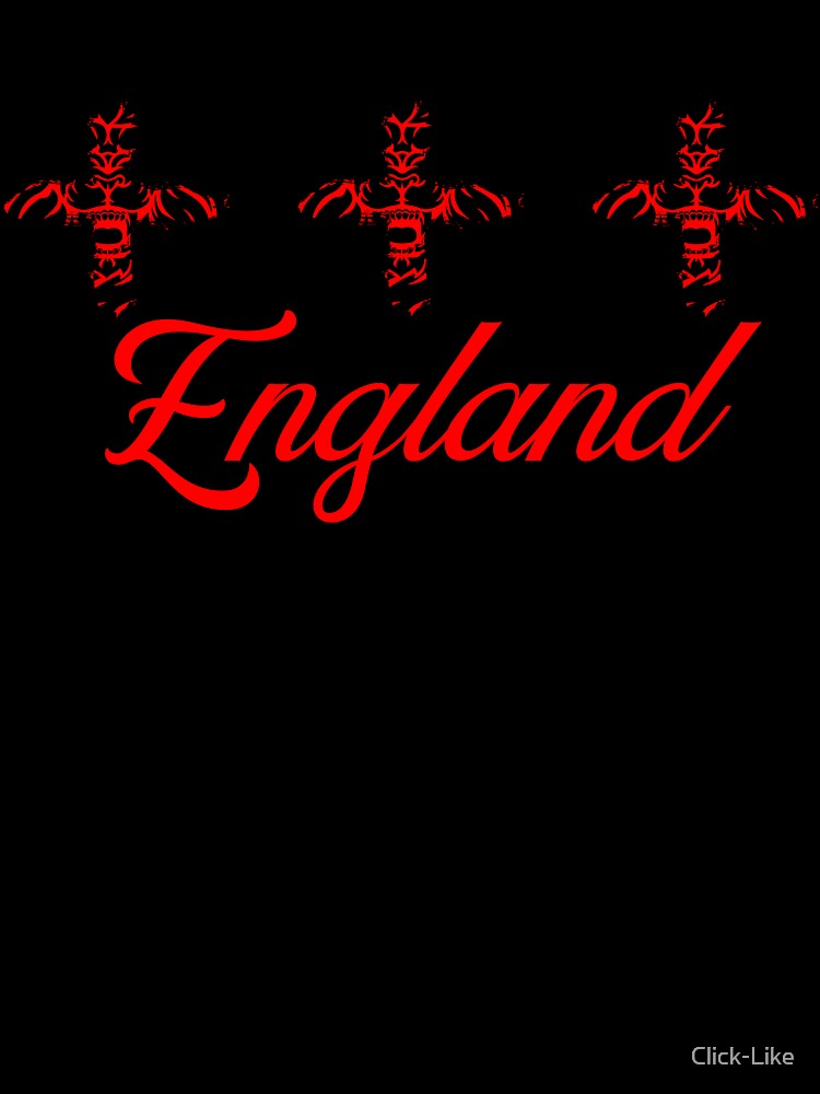 England Fan in 2022, Football Come on England by Click-Like
