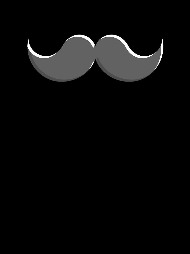 Funny Soccer Moustache design by BigJackTees