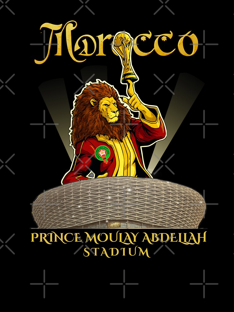 Lion of Atlas Lions AFCON Morocco  Prince Moulay Abdellah Stadium by InPrintedWord