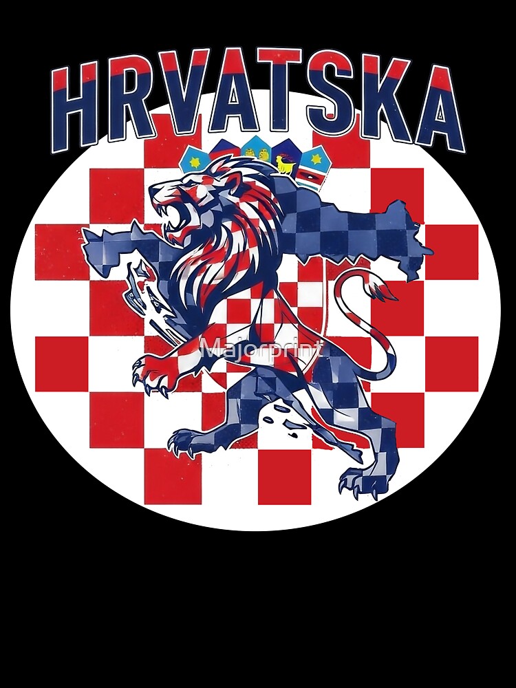 Croatia National Team Shield by Majorprint