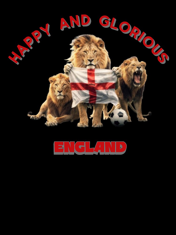 England Happy and Glorious World Cup 2026 by Lola Style