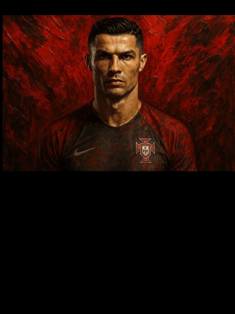 Cristiano Ronaldo Portrait by SahulArtGallery