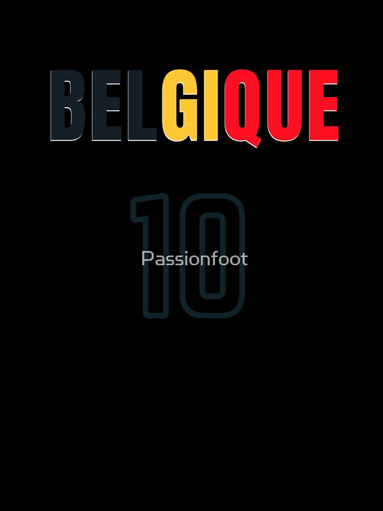 Supporter partriote of Belgium-passion football by Passionfoot