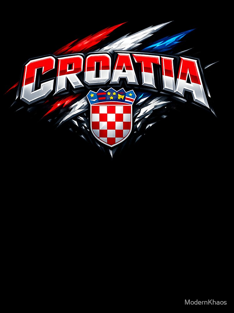 Croatia Fan Gear: Official National Team Merchandise by ModernKhaos