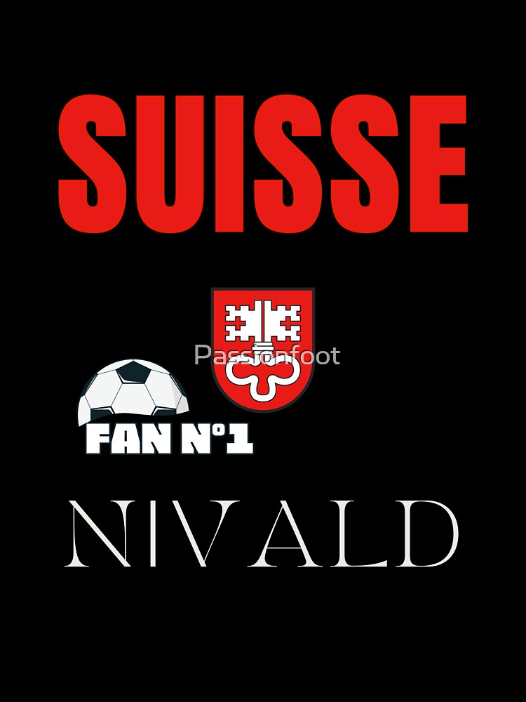 Fan Nivald Swiss football team-passion football by Passionfoot