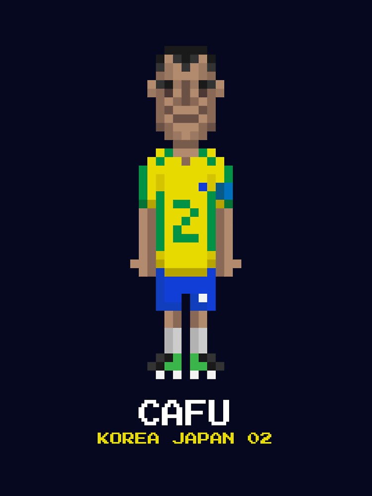 World Football Cup - Cafu Soccer Legend by PressStartShop