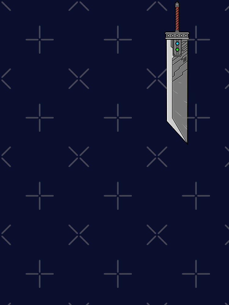 Cloud Strife Final Fantasy VII Colour by Harry Draws Straws