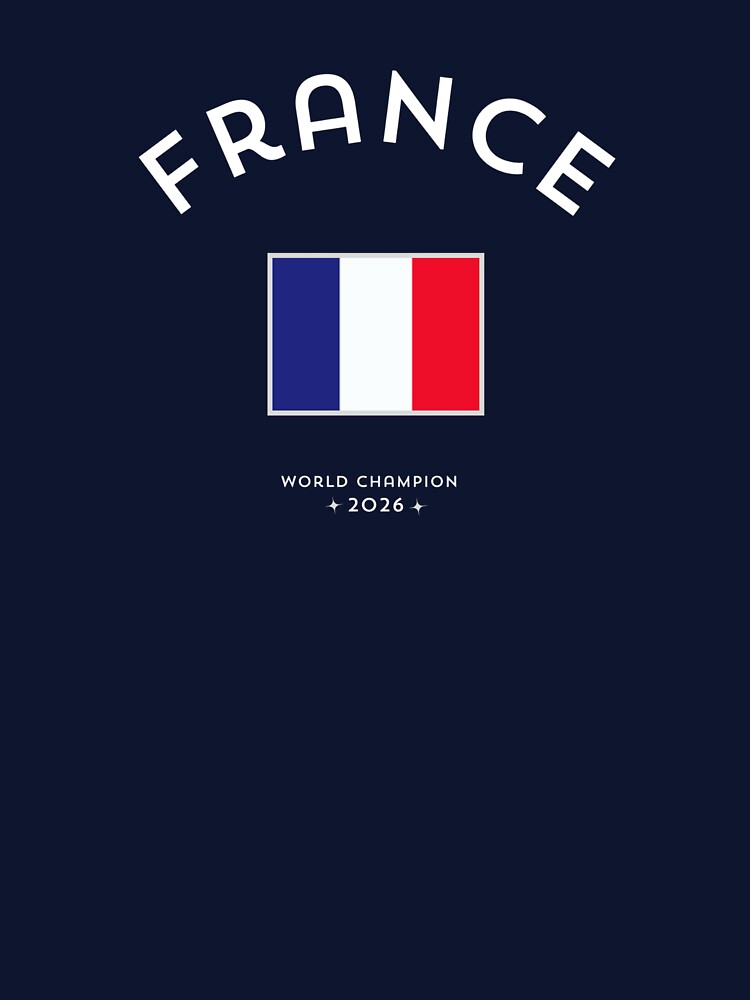 France World Champion 2026 Football French Flag by Pablo70 Store
