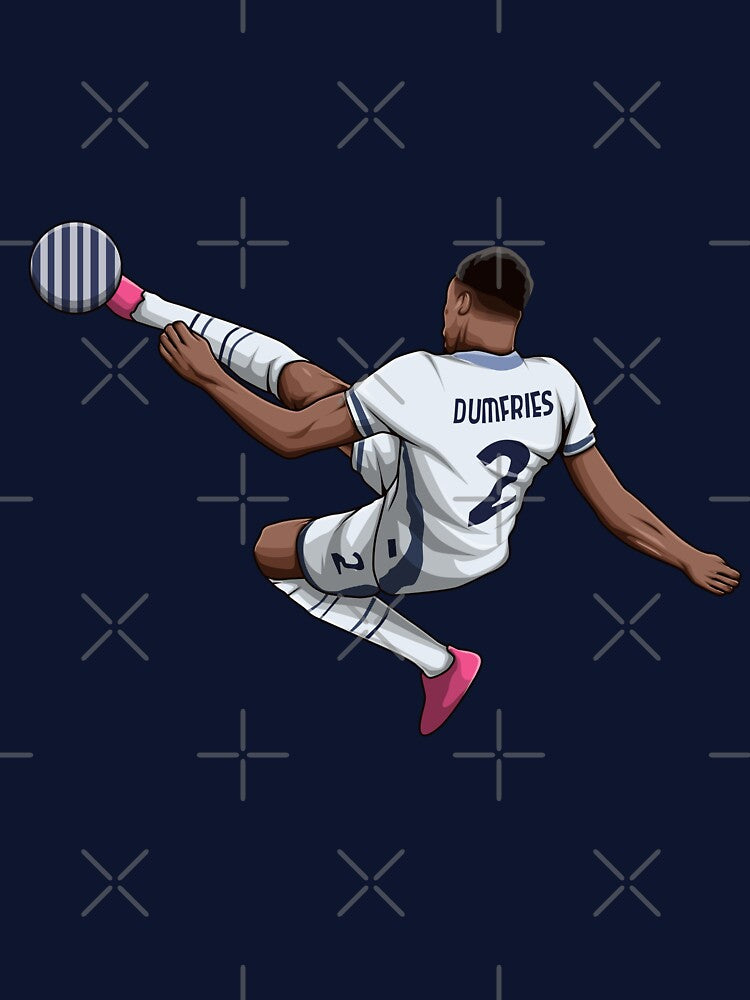Denzel Dumfries by Aldduardo
