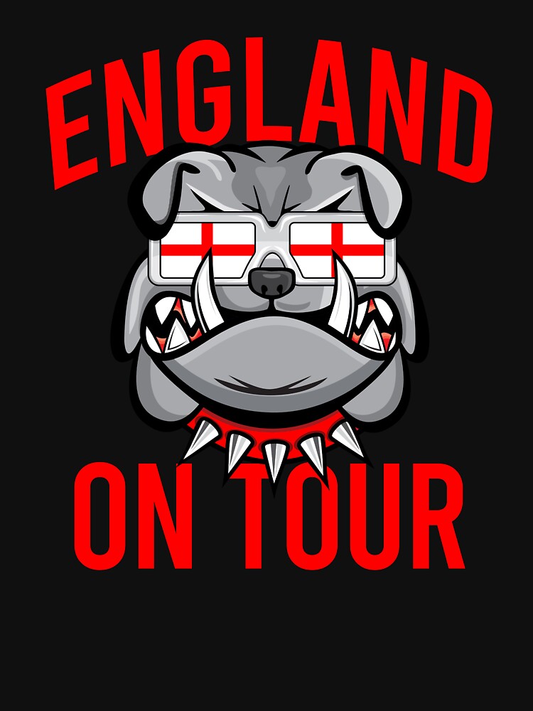 England Football English Bulldog English Flag by Greenthumb94