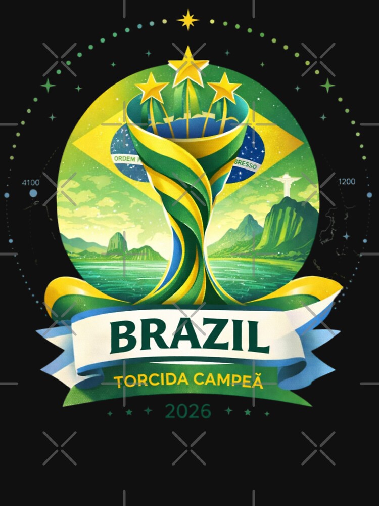 Brazil Football Fans 2026 by Inner Flame Studio