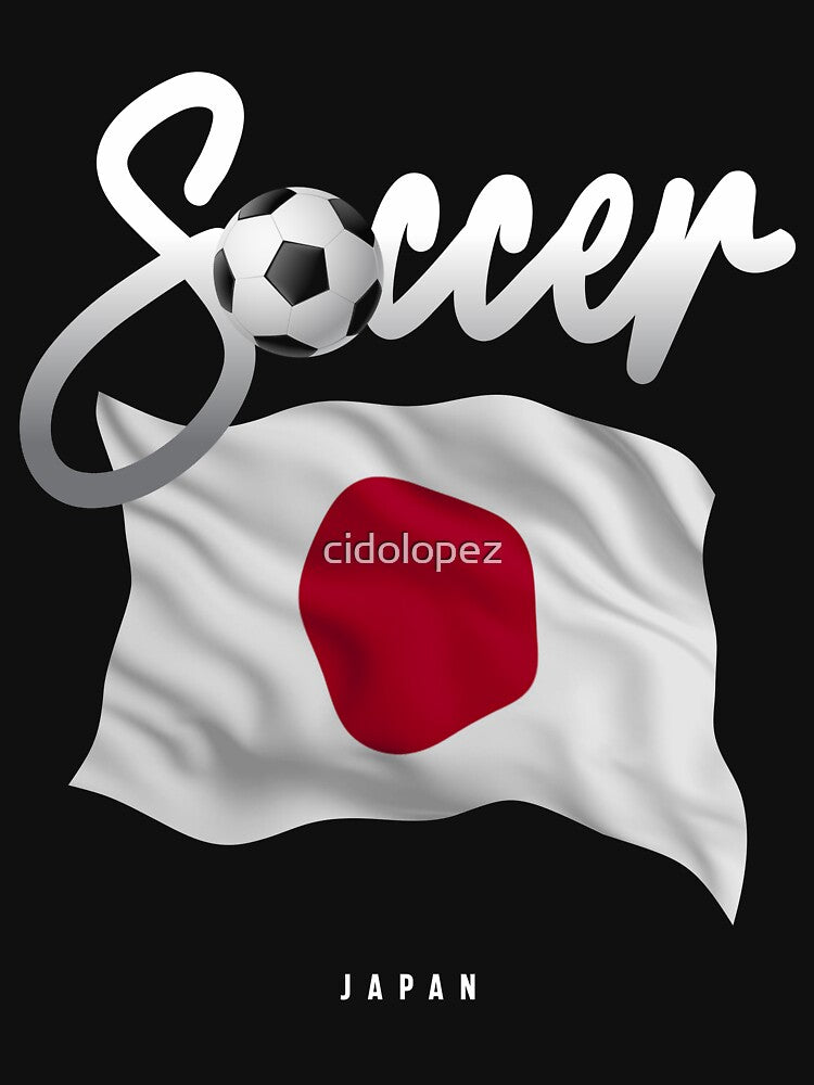 Japan Soccer - Japanese Flag by cidolopez