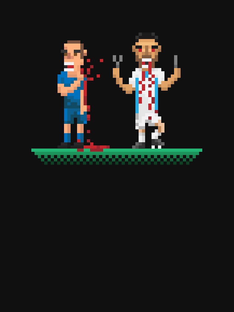 World Football Cup - Suarez Bite Soccer Shirt by PressStartShop