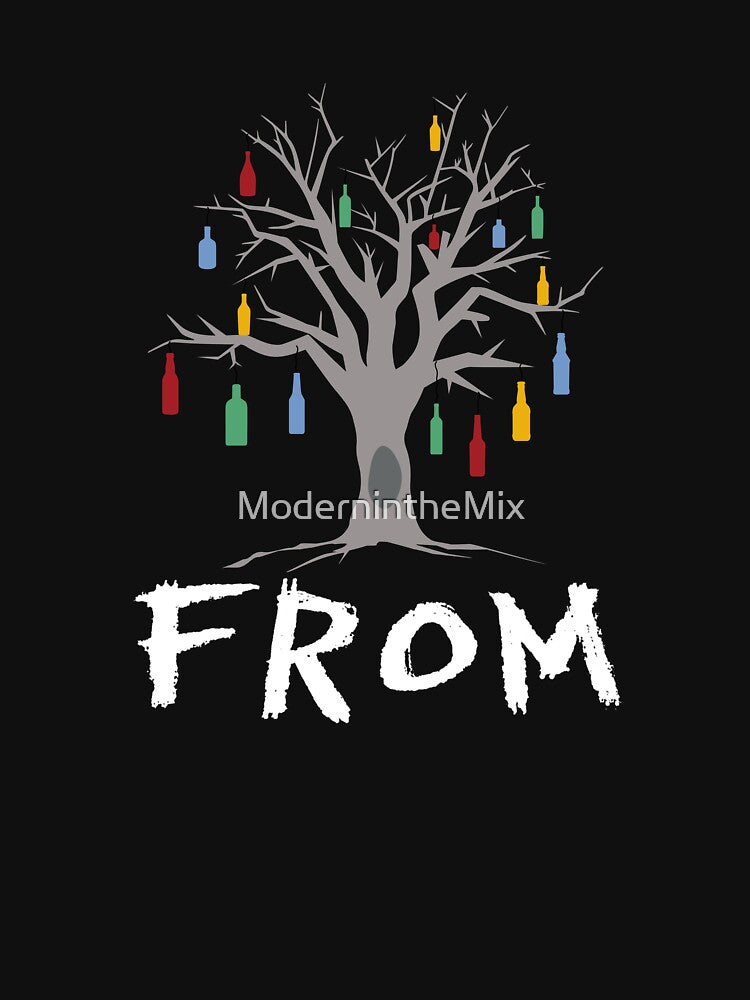 From TV Show Colorful Bottle Tree Anghkooey White by ModernintheMix