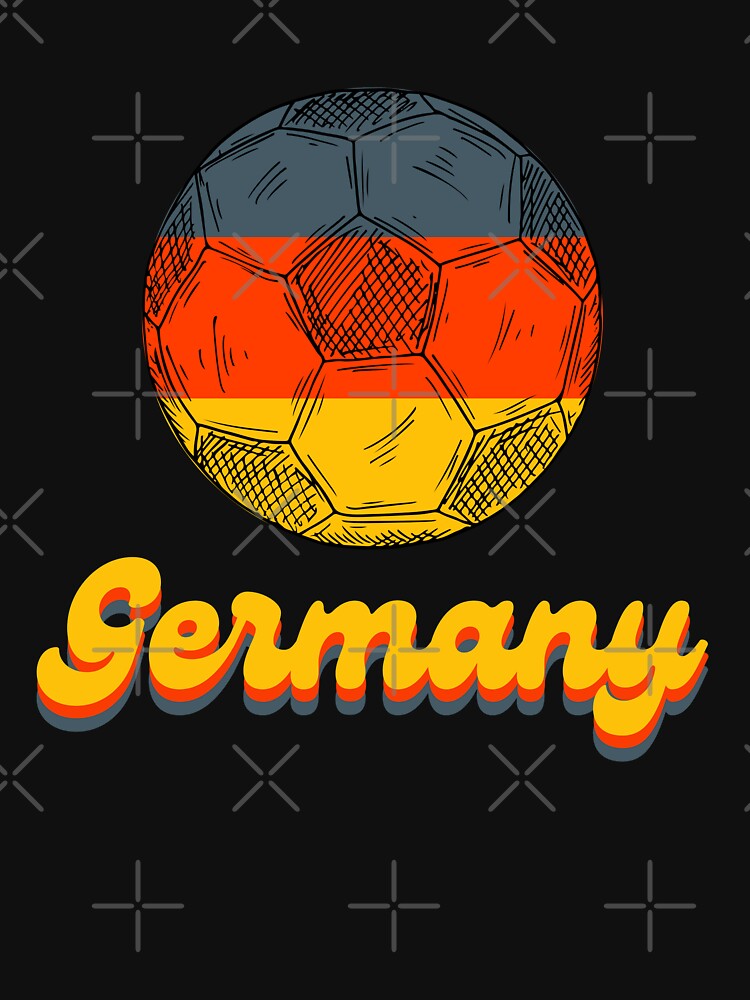 Retro Vintage Germany Football Team by Echo Dusk
