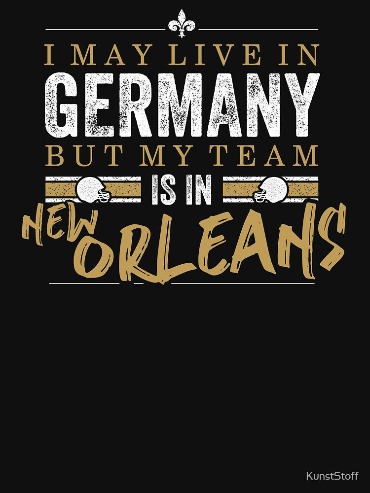 New Orleans Football Team - Fans from Germany by KunstStoff
