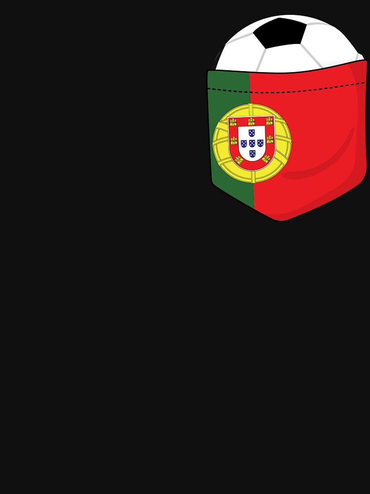 Football Portugal in the breast pocket by peter2art