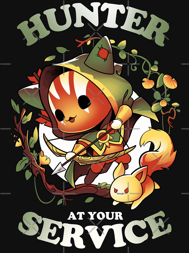 Hunter's Call - Cute Cat Gamer by Snouleaf