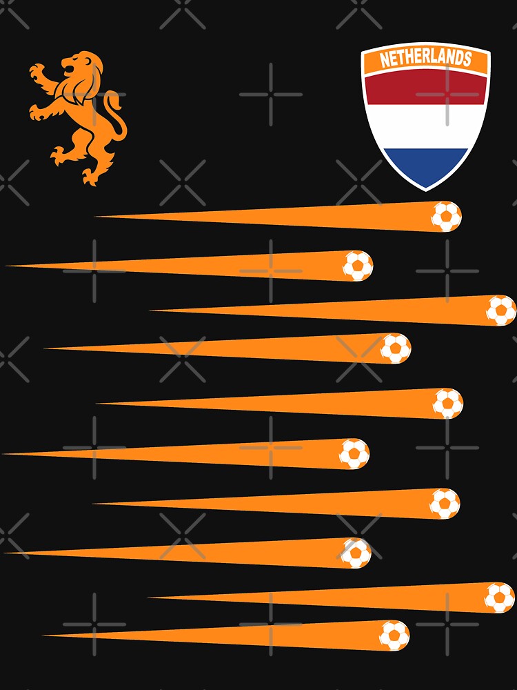 Netherlands soccer ball football design Nederland Flag by OgeesWorld