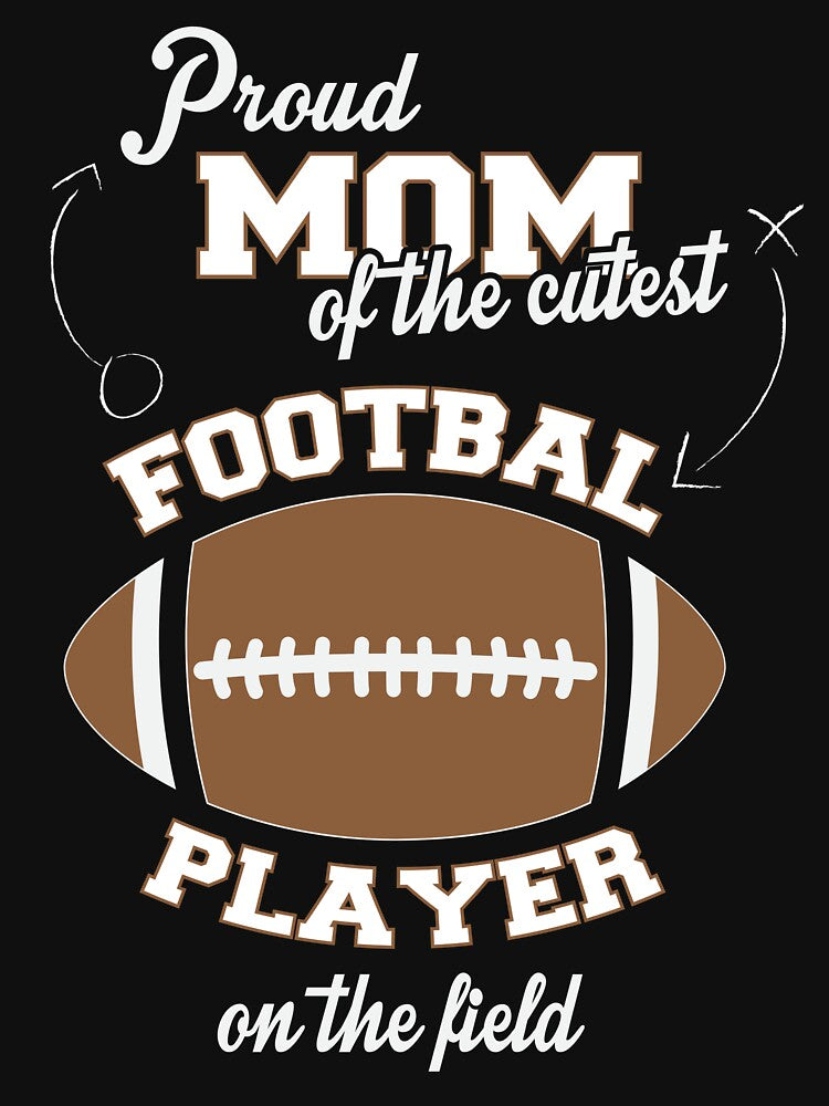 Football Mom Shirt, Football Mom, Football Mom Shirt for Mother's Day, Sports Mom Shirt, Football Mom Gift, Cute Football Mom by watshgifts