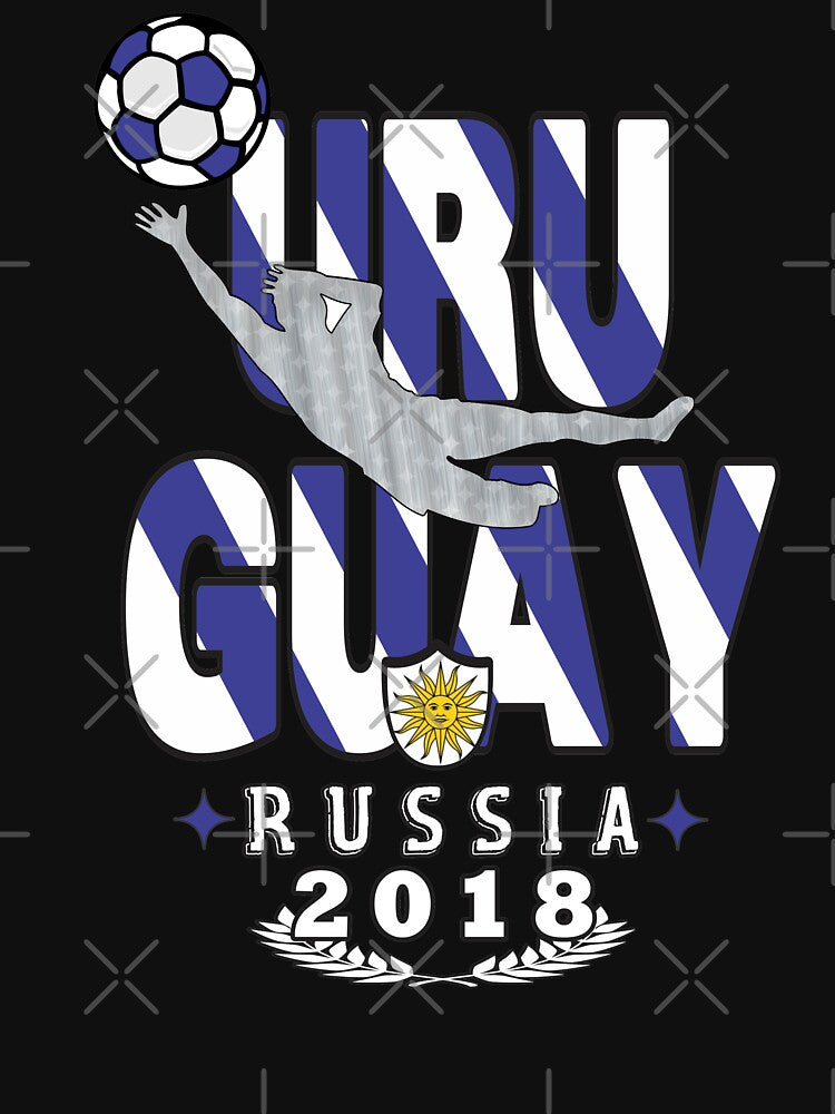 Uruguay world cup soccer Russia in 2018 Tshirt Championship by Tetete
