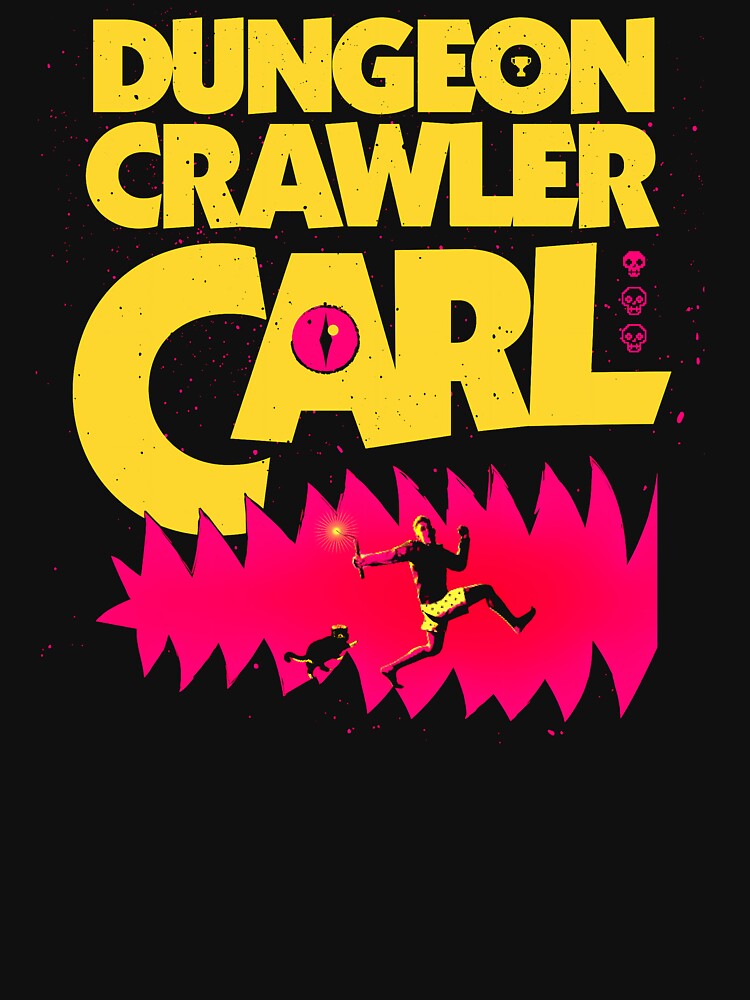 Dungeon Crawler Carl (For Black Shirts) by Lost In Shirts