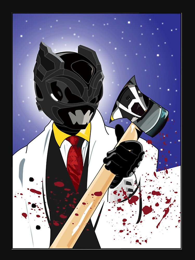 American Psycho Ranger Black Classic Essential by Yilenarajon