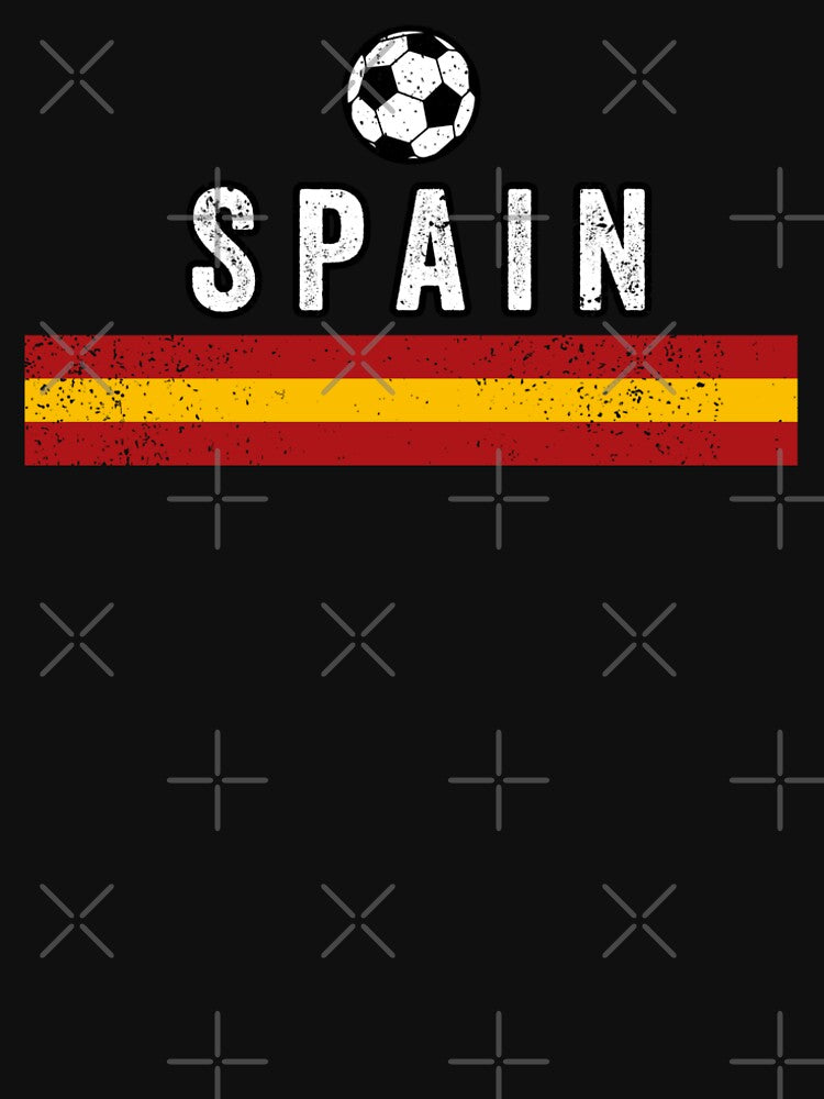 SOCCER TEAMS FLAG LINES - SPAIN - Fans and Teams for Men and Women T-shirt by wallsandpatts