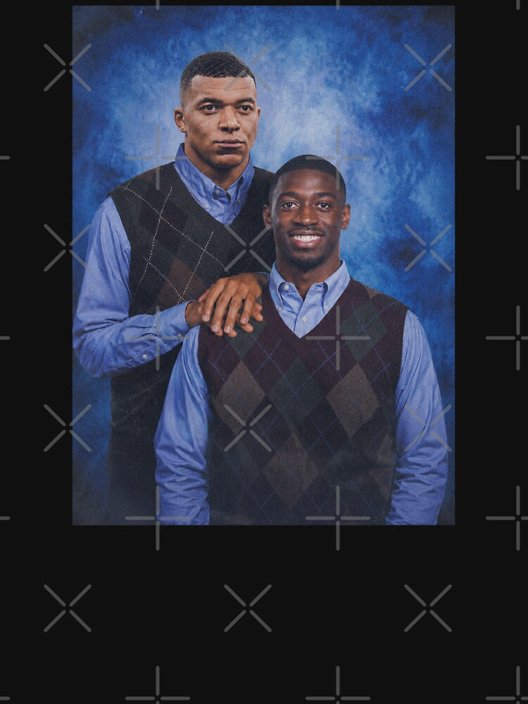 Funny Dembele and Mbappe Brothers by littlemiscat