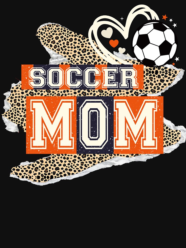 Vintage Leopard Soccer Mom Graphic by LashondaGreen89