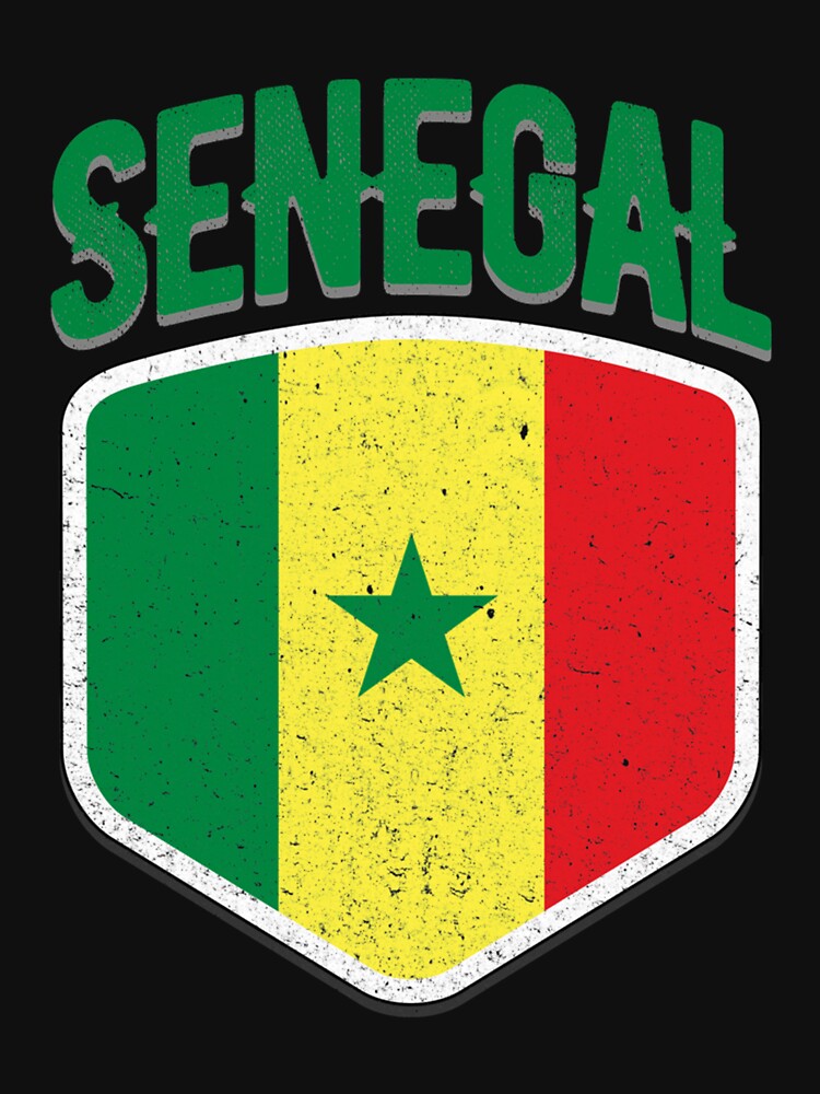 Senegal National Flag World Sport Fan T Shirt Supporter Jersey Football Cup Tshirt Essential by laureljusjv