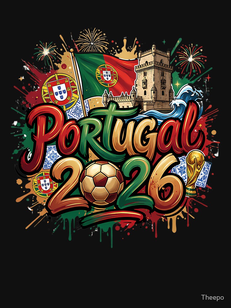 Portugal World Cup 2026 Football Legacy by Theepo