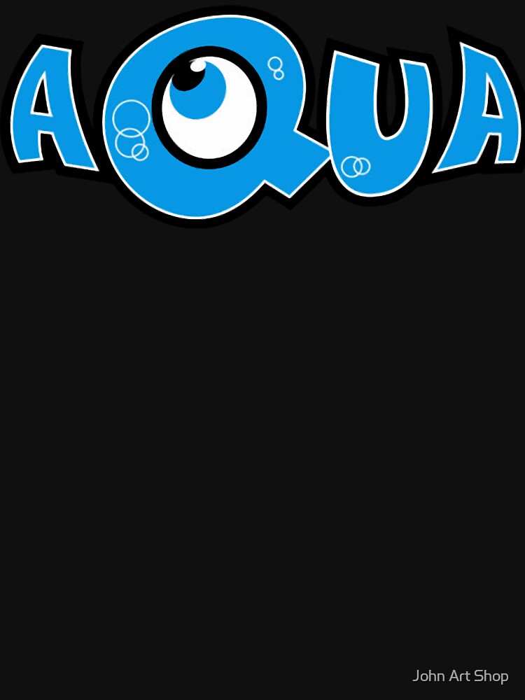 Aqua - Band Logo by John Art Shop