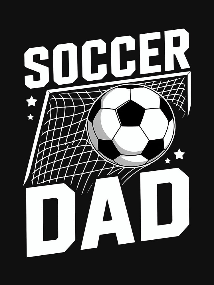 Soccer Dad Daddy Soccer Sport Lover Fan Fathers Day by JonathalIngham