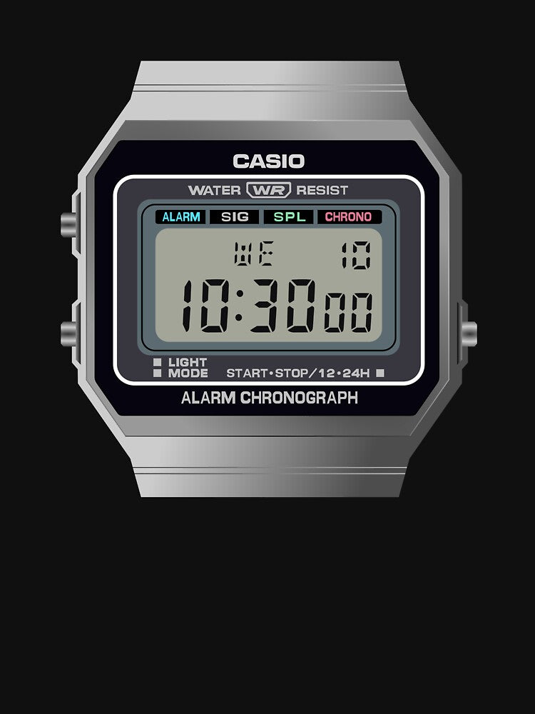 Silver Casio A700 by RadDadArt