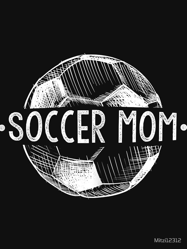 Womens Soccer Mom Family Matching Team Player Gift Sport Lover Mama by Mitzi12312