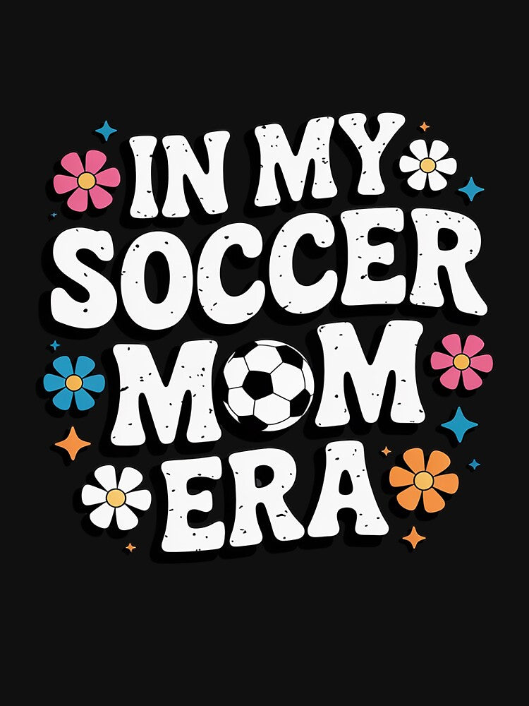 In My Soccer Mom Era Football Mama Groovy life by ControlCenter