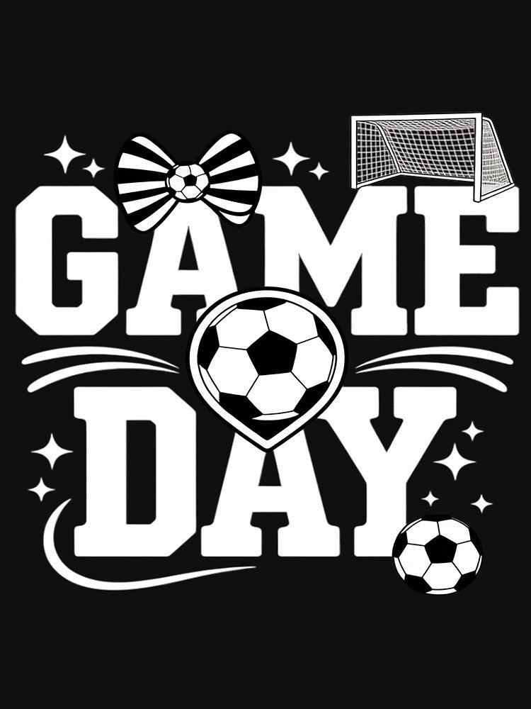 Soccer Game Day Coquette Bow Soccer Cheer Mama by teltvitossuilea