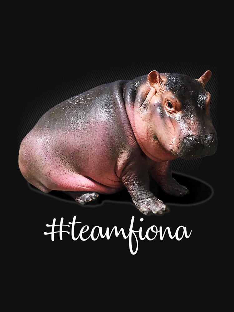 Fiona The Hippo Baby Cute by DaDanhabit