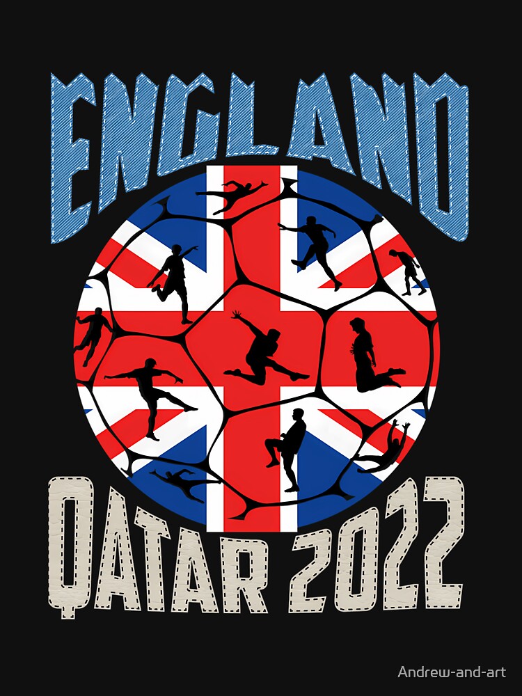 England World Cup Qatar 2022 by Andrew-and-art