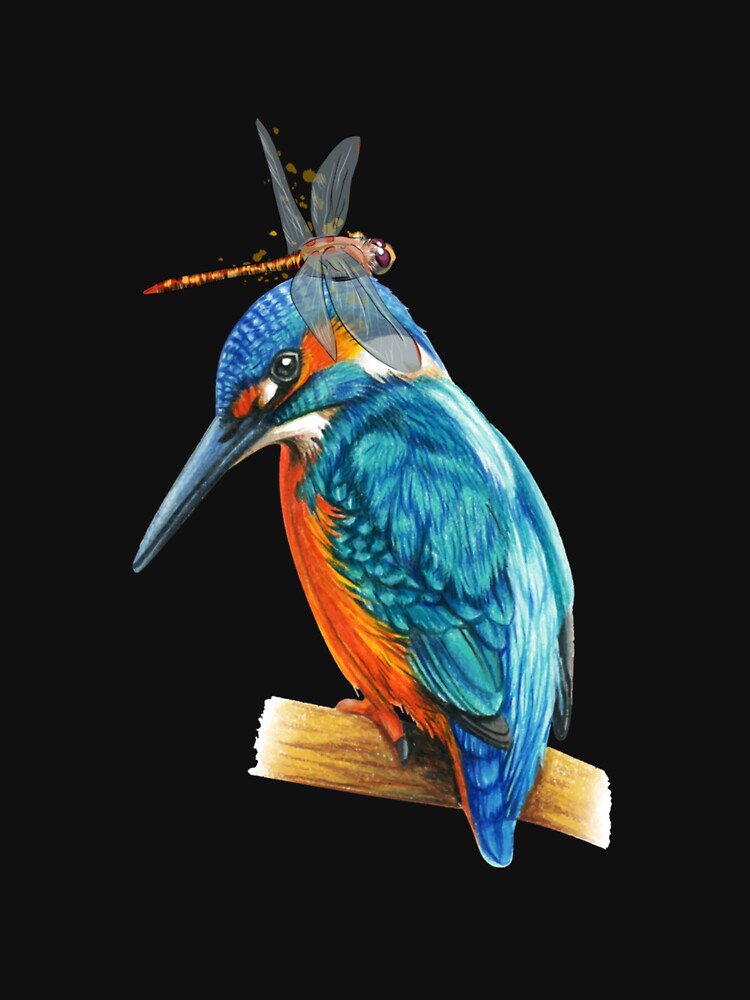 CUTE KINGFISHER DRAGONFLIES DRAGONFLY by sobriowslen