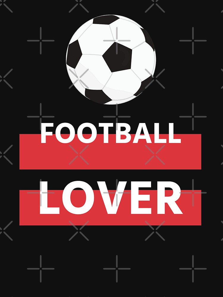 Football lover simple white by oxoxoxo