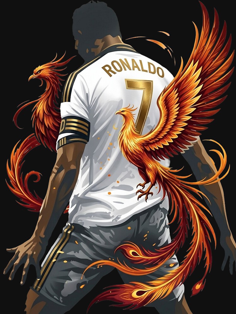 Cristiano Ronaldo Phioenix Rising Art by Galwaneer