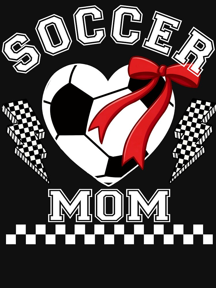 Soccer Mom Coquette Bow Shirt by LashondaGreen89