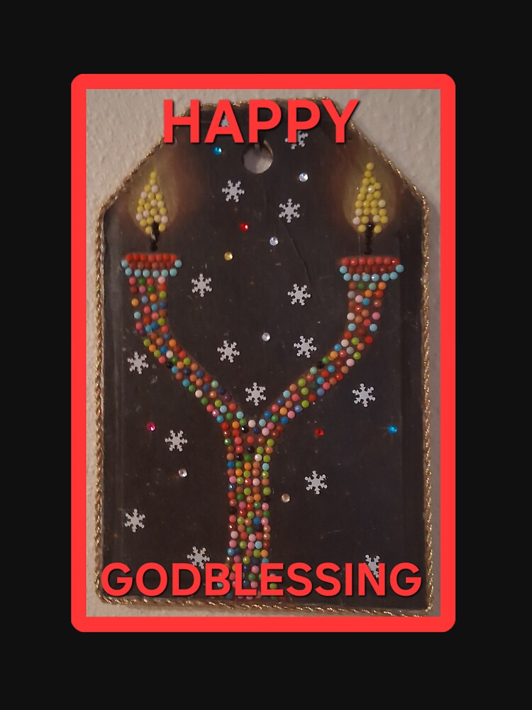 GodBlessing holiday diamond art craft by Dressmess