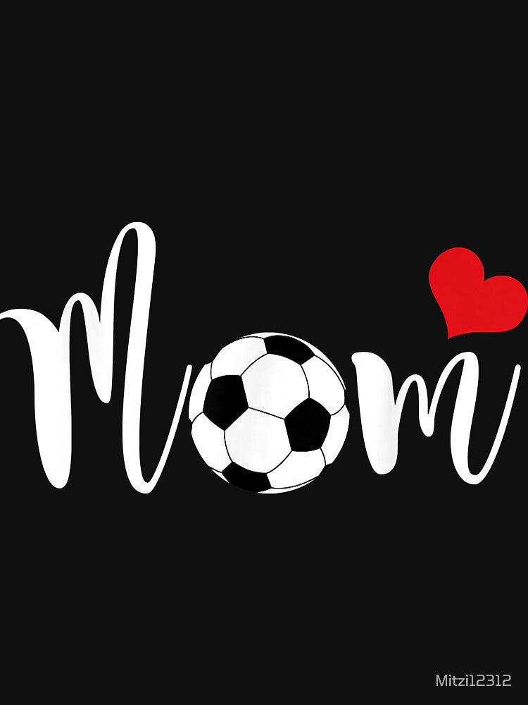 Soccer Mom Shirt for Women Love You Mom by Mitzi12312