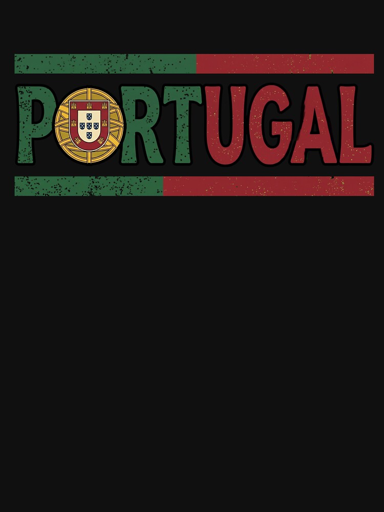 Vintage Portugal Flag Portuguese Pride Retro Distressed by Vermanartist