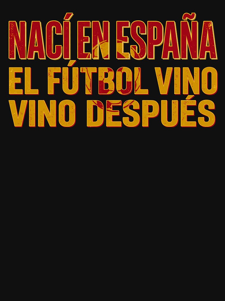 Spanish football came after by Redfield Universe