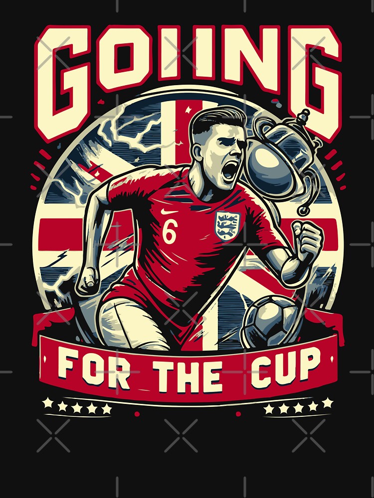 Unleash the Lions! England Football Fan Design (Going for the Cup!) by Palteeshop